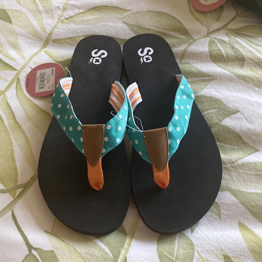 Flip flops cute and colorful new